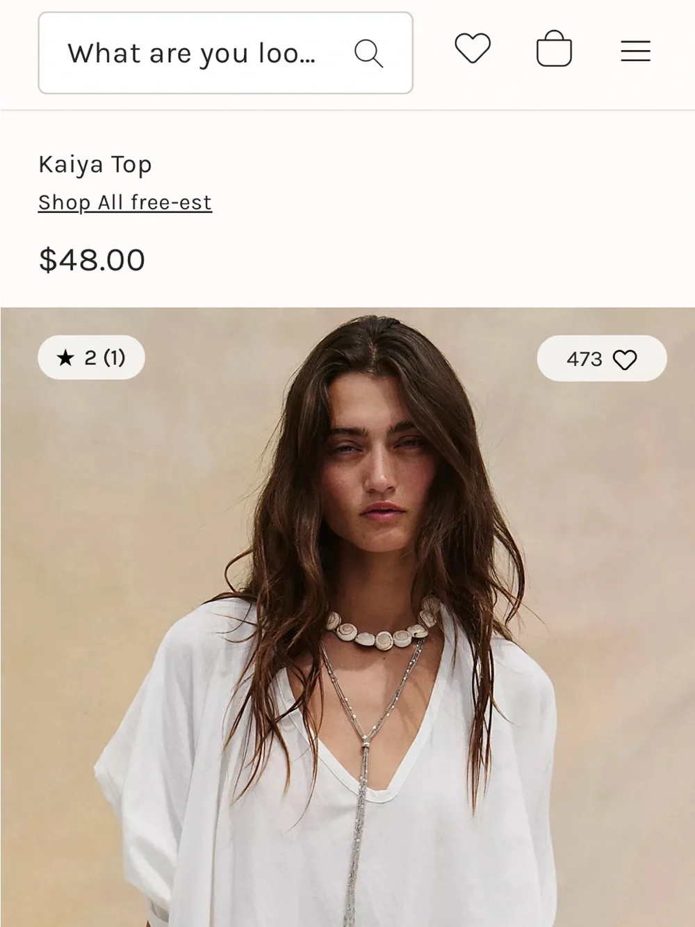 Free People White Twisted Back Sleeveless Tee